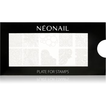 NEONAIL Stamping Plate șabloane pentru unghii - imagine 2